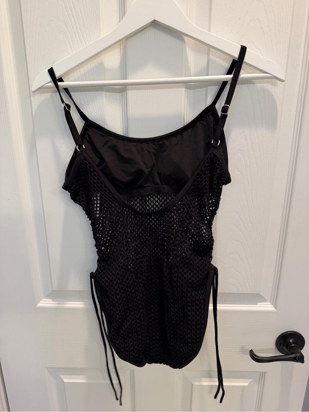 Robin Piccone 8 Pua Mio Mesh One Piece Swimsuit Black bathing suit - Picture 4 of 6
